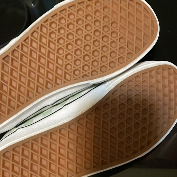 Vans Women's OTW Doheny Glitter Green White Checker Skate Shoes Sneakers 7.5 - Picture 6 of 7